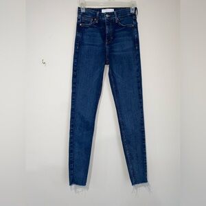 Womens Topshop skinny high rise size 0 jeans